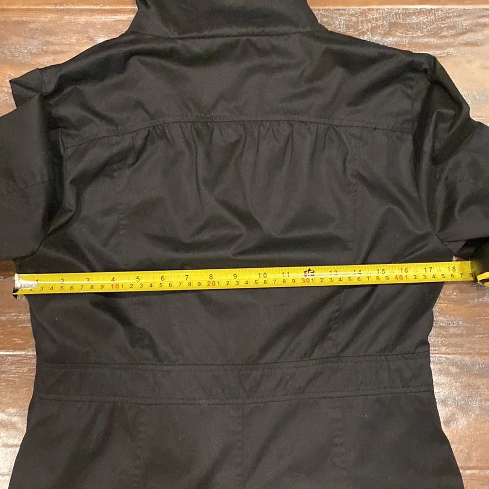 Ambition Black Double Breasted Light Weight Jacket Blazer Size Medium - Picture 9 of 13